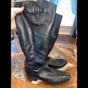 Sam Edelman black knee boots